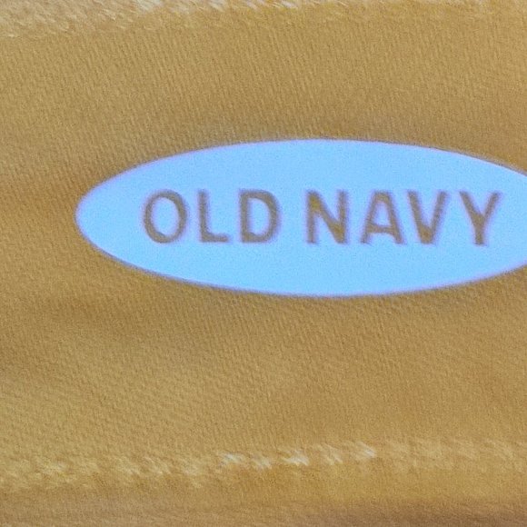 Old Navy Rockstar Mr Rock Summer Squash super skinny yellow Woman's size 0 - Picture 5 of 9